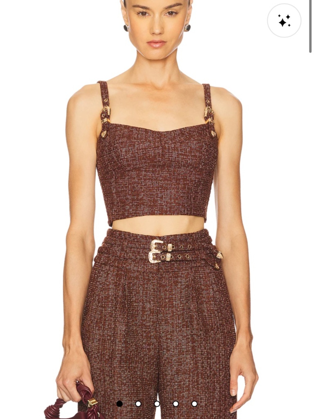 x REVOLVE Blythe Top in Cocoa
Amanda Uprichard XS Like New